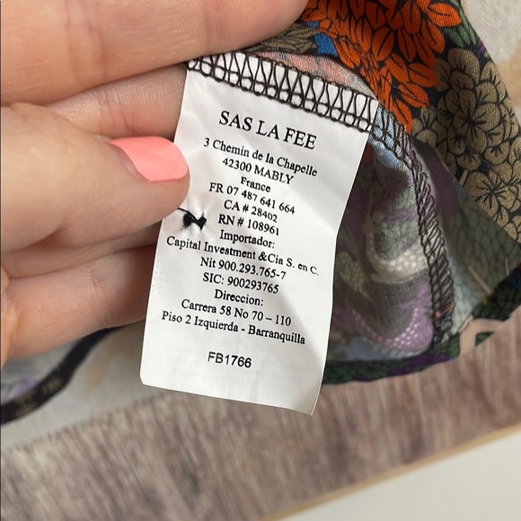 Anthropologie SAS La Fee Maraboutee Made in Italy Size 44 Large - Picture 6 of 6